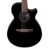 Aeg50nbkh Ibanez Acoustic Electric Classical Guitar Black 549763231017