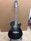 Aeg5jp-bk-2y-02 Ibanez Acoustic Guitar Built In Tuner And Soft Case