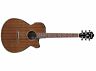 Aeg62-nmh Ibanez Ae Series Acoustic Electric Guitar Natural Mahogany 974573323753