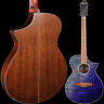 Aewc32fmpsf Ibanez Aew Series Gtr Purple Sunset Fade High 549763231123