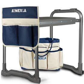 K3-blue Aimerla Foldable Garden Kneeler Seat Heavy Duty Upgraded Widened Thick Kneeling Pad