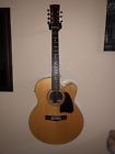 Aj307ce Nt Ibanez String Acoustic Electric Guitar Seven With Hard Case