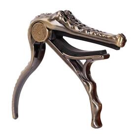 Alice 970379936191 A007g/br Aluminum Alloy Bronze Alligator Shape Acoustic Guitar Capo