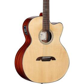 Abt710 Alvarez 197881309497 Elite Baritone Acoustic-electric Guitar Natural Rf
