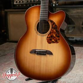 Abt710cearshb Alvarez Baritone Acoustic Electric Guitar - Shadow Burst Used
