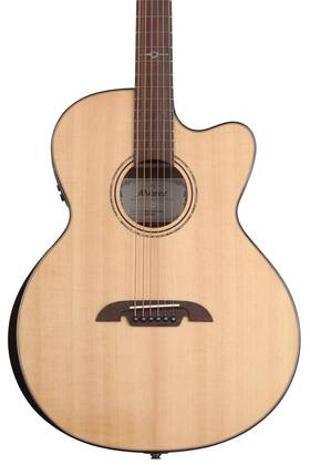 Aebt70ce Alvarez Armrest Artist Elite Series Acoustic-electric Baritone Guitar