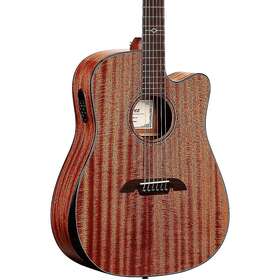 Aed66ce Alvarez Dreadnought Acoustic-electric Guitar Natural
