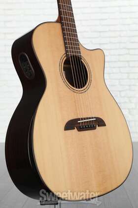 Aeg70ce Alvarez Armrest Artist Elite A70 Grand Auditorium Acoustic-electric Guitar - Natural