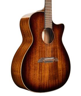 Ag66ceshb-deluxe Alvarez Ag66ceshbdlx Grand Auditorium Acoustic-electric Guitar - Shadowburst
