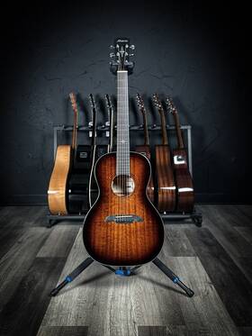 Amp660e Alvarez Modern Parlor Acoustic/electric Guitar - Shadow Burst