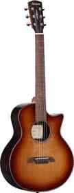 Lje95cearshb Alvarez Artist Elite Acoustic Electric Little Jumbo Travel Guitar With Deluxe