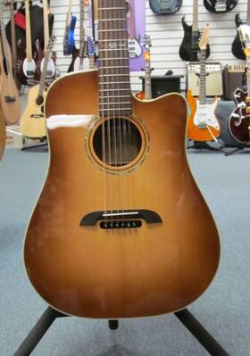 Dy70ce-12 Alvarez Yairi Acoustic-electric Guitar - Shadowburst With Case New