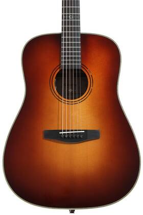 Ld70e Alvarez Herringbone Sunset Laureate Series Dreadnought Acoustic-electric