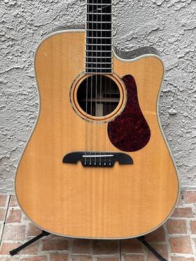 Md1000c Alvarez Made In Japan Gorgeous Md 1000c Acustic-electric Guitar Case