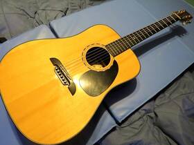 Md350 Alvarez Solid Rosewood Masterworks Acoustic/electric Guitar