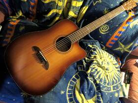 Mda70cear Alvarez Solid Walnut Masterworks Acoustic/electric Guitar