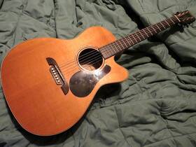 Mf75ce Alvarez Masterworks Solid Rosewood Acoustic/electric Guitar