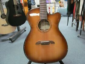 Mfa70wcearshb Alvarez Acoustic Electric Guitar With Pickup And Flexi Case