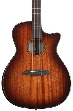 Mg66ce Alvarez Custom Masterworks Series Acoustic-electric Guitar - Shadowburst