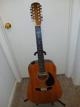 S98060677 Alvarez 12 String Acoustic/electric Guitar Model #