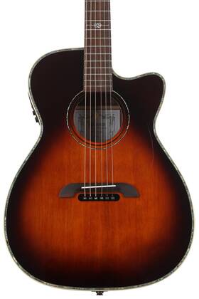 Alvarez Wy1 Sunburst Yairi Stage Series Acoustic-electric Guitar - Tobacco