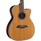 Alvarez Wy1 Yairi Stage Om Folk Acoustic-electric Guitar Natural 888365192604