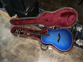 Yd88 Alvarez Blue Acoustic Electric Thin Body