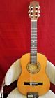 Am12 Amigo Classic Size Acoustic Guitar New Strings And Electronic Tuner
