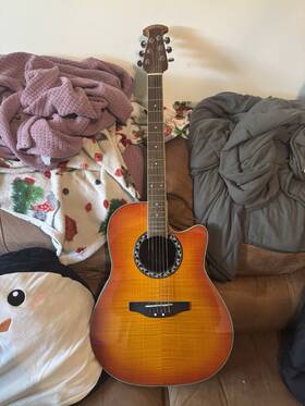 Ae127 Applause By Ovation Acoustic/electric Guitar