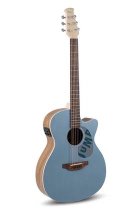 Aeo-69-b Applause Electric Acoustic Guitar Right Lagoon-blue