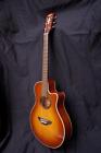 Apx5-a Yamaha Mint Cutaway Guitar With New Gig Bag