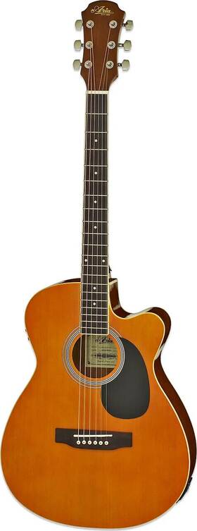 Afn-15ce-or Aria Guitars Acoustic Guitar With Cutaway Eq - Orange