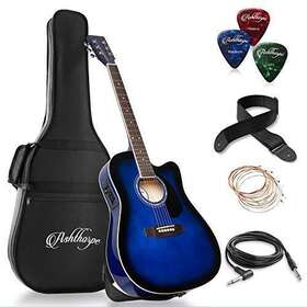 Ashthorpe 842364108912 Full-size Cutaway Thinline Acoustic-electric Guitar Package - Premium Tonewoo