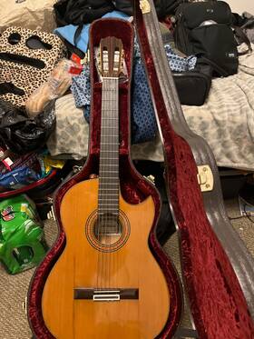 A-7fp Asturias Cutawayclassical Acoustic Electric Guitar