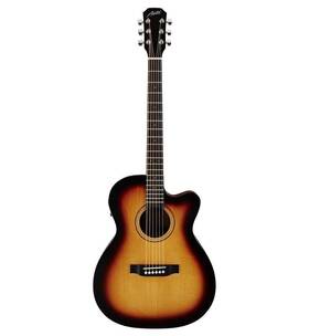 Austin 812309024096 Acoustic-electric Orchestra Guitar With Cutaway Satin Sunburst