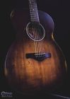 Avc6 Ibanez Artwood Vintage Distressed Tobacco Burst Open Pore Acoustic Guitar