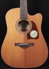 Avd9ce Ibanez Artwood Vintage Thermo Aged Acoustic Electric Dreadnought Guitar