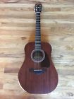 Aw54jr-opn Aw54jropn Ibanez Artwood Solid Mahogany Top Mini Dreadnought Guitar Gig Bag
