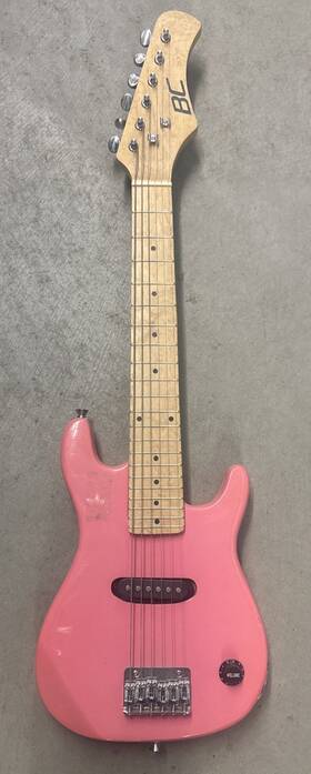 B.c. Rich 701963018049 B.c. Pink 6 String Electric Guitar