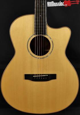 Mbac-18-g Bedell Solid Wood Natural Acoustic Electric Guitar With Ohsc