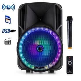 Bfs-1212 Befree Sound 12 Inch Bluetooth Rechargeable Portable Pa Party Speaker With React