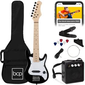 B005m4x1hi Best Choice Products 30in Kids Electric Guitar Beginner Starter Kit With 5w Amplif