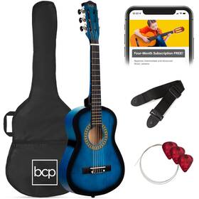 B07mf45bx3 Best Choice Products 30in Kids Acoustic Guitar All-in-one Beginner Starter Kit