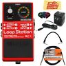 Bos-rc-1-combo-dlx Boss Loop Station Bundle With Power Supply Instrument 712392921541