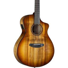 197887 Breedlove 197881263867 Pursuit Exotic S Ce Myrtlewood Concert A/e Guitar Amber Brst Rf