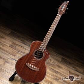 200104314-wildwood Breedlove Organic Wildwood Companion Ce Solid African Mahogany Natural Satin