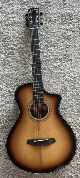 Breedlove 850007460358 Signature Concertina Copper Acousticelectric Guitar Torrefied Mahogany