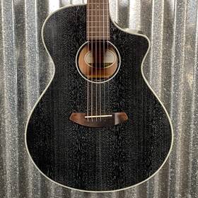 9385 Breedlove 850014868390 Disc Concert Ce Ns2 Satin Black Acoustic Electric Guitar #9385 Used
