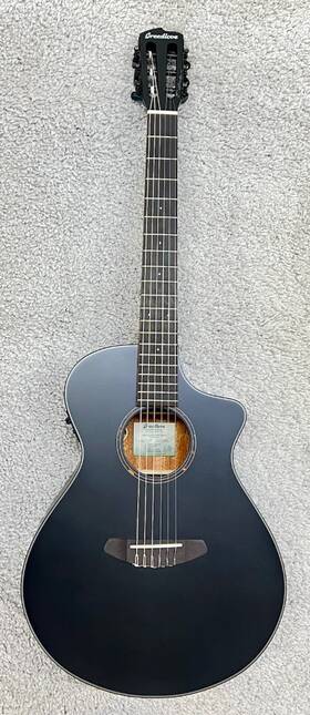 Dscn28ncercam Breedlove 850055481213 Discovery S Concert Ce Nylon Acoustic-electric Guitar - Satin Black