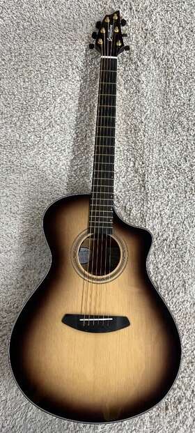 Arcn38cetemy Breedlove Artista Concert Ce Organic Collection Solid Acoustic-electric Guitar